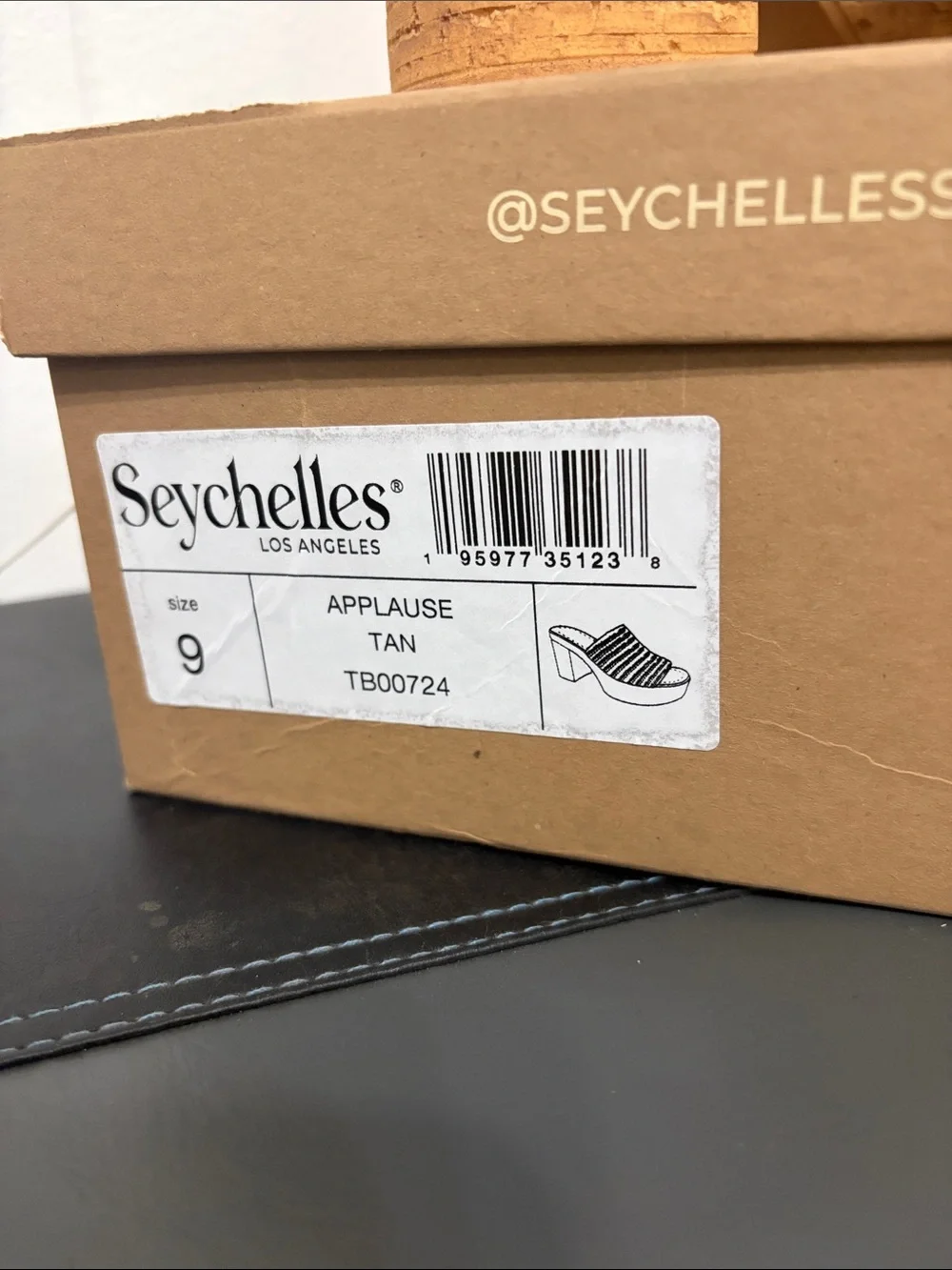 Seychelles platform heels cork size 9 New